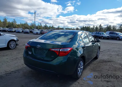 2015 Toyota Corolla Le from USA, damaged, VIN 2T1BURHE3FC431416